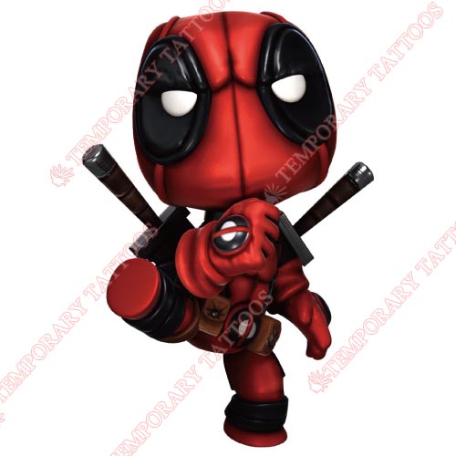 Deadpool Customize Temporary Tattoos Stickers NO.393